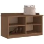 Banco de recibidor SANDNES madera maciza de pino 87x40x50 cm von , Bänke für Hallen und Lager - Ref: Foro24-4010458, Preis: 1...