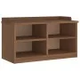 Banco de recibidor SANDNES madera maciza de pino 87x40x50 cm von , Bänke für Hallen und Lager - Ref: Foro24-4010458, Preis: 1...