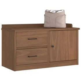 Banco de recibidor SANDNES madera maciza de pino 87x40x50 cm von , Bänke für Hallen und Lager - Ref: Foro24-4010464, Preis: 1...