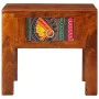 Mesita de noche madera maciza de acacia 40x40x36 cm de , Mesitas de noche - Ref: Foro24-4016487, Precio: 77,61 €, Descuento: %