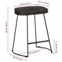 Taburetes de barra 46x38x52 cm madera maciza de mango de , Taburetes de cocina - Ref: Foro24-4013529, Precio: 87,50 €, Descue...