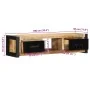 Mueble para la TV 100x30x25 madera maciza mango rugosa de , Muebles TV - Ref: Foro24-4013597, Precio: 157,46 €, Descuento: %