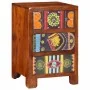 Mesita de noche 40x40x60 cm madera maciza de acacia de , Mesitas de noche - Ref: Foro24-4016491, Precio: 155,91 €, Descuento: %