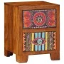 Mesita de noche 2 uds 35x35x45 cm madera maciza de acacia de , Mesitas de noche - Ref: Foro24-4016493, Precio: 181,03 €, Desc...