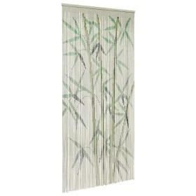 Cortina para puerta insectos estampado de bambú 100x220cm bambú de , Mosquiteras para ventanas - Ref: Foro24-4017443, Precio:...