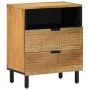 Mesita de noche madera maciza de mango 50x33x60 cm marrón de , Mesitas de noche - Ref: Foro24-4017730, Precio: 105,85 €, Desc...