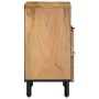 Mesita de noche madera maciza de mango 50x33x60 cm marrón de , Mesitas de noche - Ref: Foro24-4017730, Precio: 105,85 €, Desc...