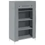 Zapatero gris 60,5x30x97 cm tejido no tejido de , Zapateros y organizadores de calzado - Ref: Foro24-4100621, Precio: 19,80 €...