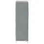 Zapatero gris 60,5x30x97 cm tejido no tejido de , Zapateros y organizadores de calzado - Ref: Foro24-4100621, Precio: 19,80 €...