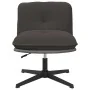 Silla de oficina giratoria imitación lana rizada gris oscuro de , Sillas - Ref: Foro24-4105386, Precio: 117,81 €, Descuento: %