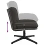 Silla de oficina giratoria imitación lana rizada gris oscuro de , Sillas - Ref: Foro24-4105386, Precio: 117,81 €, Descuento: %