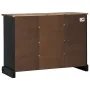 Aparador HALDEN 2 puertas correderas negro 112x40x80 cm de , Aparadores - Ref: Foro24-4018428, Precio: 277,76 €, Descuento: %