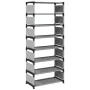 Zapatero 8 niveles gris 54x28x124 cm tejido no tejido de , Zapateros y organizadores de calzado - Ref: Foro24-4100623, Precio...