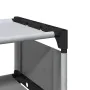 Zapatero 8 niveles gris 54x28x124 cm tejido no tejido de , Zapateros y organizadores de calzado - Ref: Foro24-4100623, Precio...