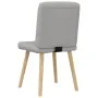 Sillas de comedor 2 uds tela gris nube de , Sillas de comedor - Ref: Foro24-4101100, Precio: 105,11 €, Descuento: %