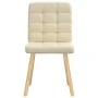 Dining chairs 2 units, cream-colored fabric. by , dining chairs - Ref: Foro24-4101098, Price: 105,39 €, Discount: %