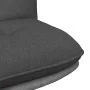 Silla de oficina giratoria tela gris oscuro von , Stühle - Ref: Foro24-4105390, Preis: 94,16 €, Rabatt: %