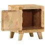 Mesilla de noche 2 uds 40x32x46 cm madera mango rugosa de , Mesitas de noche - Ref: Foro24-4104508, Precio: 206,46 €, Descuen...