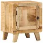 Mesilla de noche 2 uds 40x32x46 cm madera mango rugosa de , Mesitas de noche - Ref: Foro24-4104508, Precio: 206,46 €, Descuen...