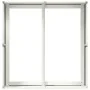 Jardinera de acero laminado en frío blanco 80x80x40 cm de , Maceteros y jardineras - Ref: Foro24-860739, Precio: 86,32 €, Des...