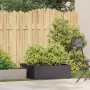 Jardinera acero negro 80x80x30 cm de , Maceteros y jardineras - Ref: Foro24-860801, Precio: 74,54 €, Descuento: %