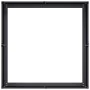 Jardinera acero negro 80x80x30 cm de , Maceteros y jardineras - Ref: Foro24-860801, Precio: 74,54 €, Descuento: %