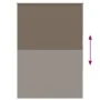 Estor Enrollable Opaco Color Café 115x130 cm Tela Ancho 110,7cm de , Persianas y estores - Ref: Foro24-4010975, Precio: 21,20...