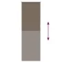 Estor Enrollable Opaco Color Café 45x130 cm Tela Ancho 40,7cmm de , Persianas y estores - Ref: Foro24-4010961, Precio: 20,38 ...