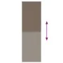 Estor Enrollable Opaco Color Café 65x210cm Tela Ancho 60,7cm de , Persianas y estores - Ref: Foro24-4011043, Precio: 17,18 €,...