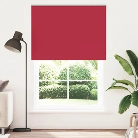 Estor Enrollable Opaco Rojo 155x210 cm Tela Ancho 151,6 cm de , Persianas y estores - Ref: Foro24-4011841, Precio: 30,32 €, D...