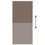 Estor Enrollable Opaco Color Café 90x230cm Tela Ancho 85,7cm de , Persianas y estores - Ref: Foro24-4011074, Precio: 21,59 €,...