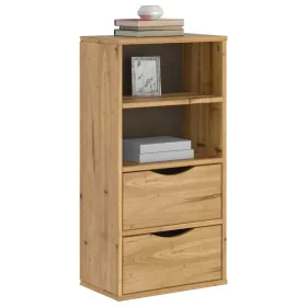 Nebenmöbel mit Schubladen ODDA 40x24x79 cm Massivholz Kiefer von , Sideboards - Ref: Foro24-4103593, Preis: 61,19 €, Rabatt: %