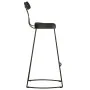 Taburetes de barra 2 uds negro 49x43x103 cm madera maciza mango de , Taburetes de cocina - Ref: Foro24-4013515, Precio: 146,0...