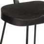 Taburetes de barra 2 uds negro 49x43x103 cm madera maciza mango de , Taburetes de cocina - Ref: Foro24-4013515, Precio: 146,0...