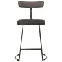 Taburetes de barra 2 uds negro 49x43x79 cm madera maciza mango de , Taburetes de cocina - Ref: Foro24-4013517, Precio: 123,58...