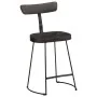 Taburetes de barra 2 uds negro 49x43x79 cm madera maciza mango de , Taburetes de cocina - Ref: Foro24-4013517, Precio: 123,58...