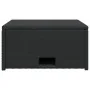 Set de muebles de jardín 4 pzas y cojines ratán sintético negro de vidaXL, Conjuntos de jardín - Ref: Foro24-43104, Precio: 3...