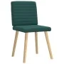 Esstischstühle, 4 Stück, dunkelgrüner Stoff von , Essstühle - Ref: Foro24-3315279, Preis: 198,40 €, Rabatt: %