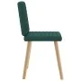 Dining chairs 4 units dark green fabric by , dining chairs - Ref: Foro24-3315279, Price: 198,40 €, Discount: %