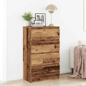 Aparador de madera ingeniería madera envejecida 60x35x98,5cm de , Aparadores - Ref: Foro24-861128, Precio: 107,82 €, Descuent...