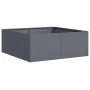 Jardinera acero gris antracita 80x80x30 cm de , Maceteros y jardineras - Ref: Foro24-860803, Precio: 67,99 €, Descuento: %