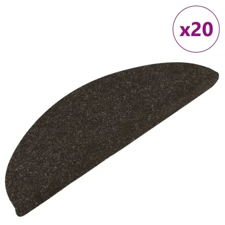 Alfombrilla autoadhesiva escalera 20 uds antracita 56x17x3 cm de , Alfombrillas para escalones - Ref: Foro24-3365899, Precio:...