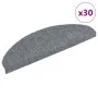 Alfombrilla autoadhesiva escalera 30 uds gris claro 65x21x4 cm de , Alfombrillas para escalones - Ref: Foro24-3365658, Precio...