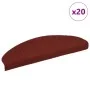 Alfombrilla autoadhesiva escalera 20 uds rojo 65x21x4 cm de , Alfombrillas para escalones - Ref: Foro24-3365647, Precio: 60,4...