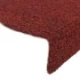 Alfombrilla autoadhesiva escalera 20 uds rojo 65x21x4 cm de , Alfombrillas para escalones - Ref: Foro24-3365647, Precio: 60,4...