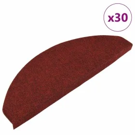 Alfombrilla autoadhesiva escalera 30 uds rojo 65x22,5x3,5 cm de , Alfombrillas para escalones - Ref: Foro24-3365915, Precio: ...