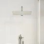 Cabezal ducha efecto lluvia acero inox 304 rectangular 30x20 cm de , Cabezales de ducha - Ref: Foro24-4103932, Precio: 19,76 ...