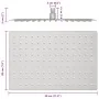 Cabezal ducha efecto lluvia acero inox 304 rectangular 30x20 cm de , Cabezales de ducha - Ref: Foro24-4103932, Precio: 19,76 ...