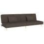 Two-seater sofa bed with two brown fabric pillows. by , Sofas - Ref: Foro24-375891, Price: 241,19 €, Discount: %