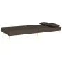 Two-seater sofa bed with two brown fabric pillows. by , Sofas - Ref: Foro24-375891, Price: 241,19 €, Discount: %